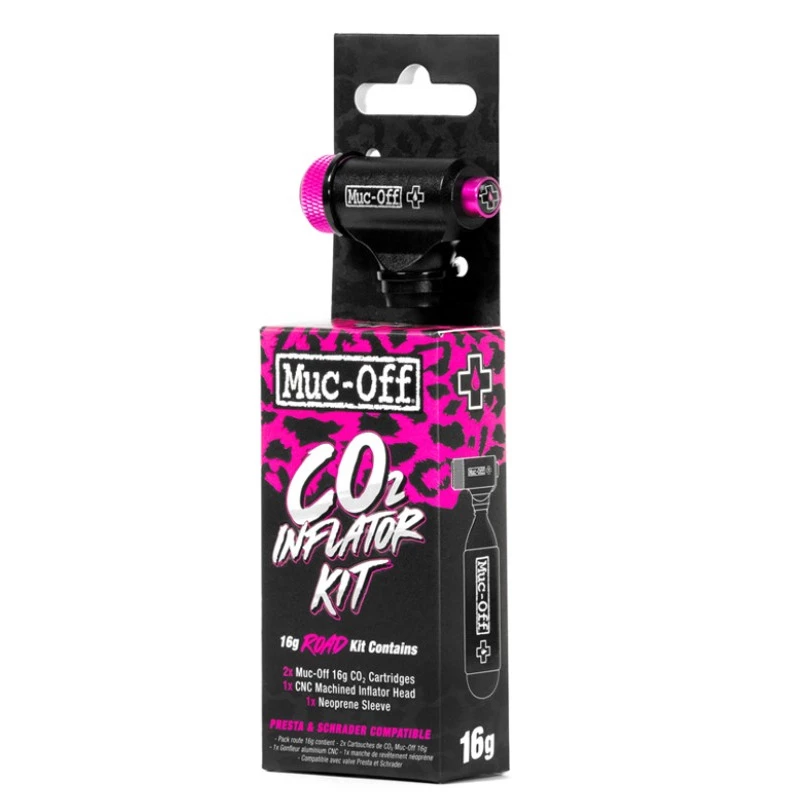 Muc-Off KIT GONFLAGE CO2 ROUTE 3 Muc-Off KIT GONFLAGE CO2 ROUTE